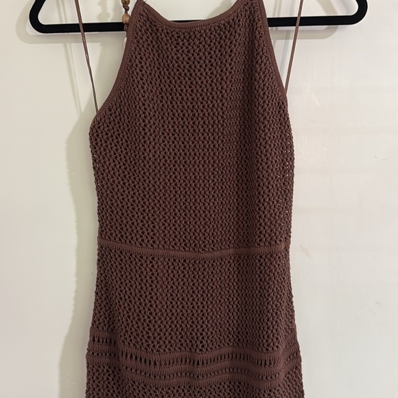 Beaded Crochet-Style Maxi Dress - Picture 4 of 8